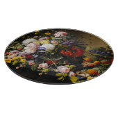 ヴィンテージ静物花と果実 カッティングボード (角)