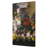 ヴィンテージ静物花と果実 クリップボード (左)