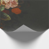 ヴィンテージ静物花 ラッピングペーパー (角)