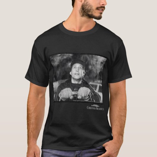 ヴィンテージ面白いクリスマス映画かわいい映画サンタ少年 Tシャツ (正面)
