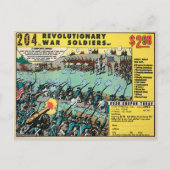 ヴィンテージ革命戦争玩具広告はがき ポストカード (正面)