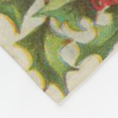 ヴィンテージ革命的な戦争のクリスマス フリースブランケット (角)