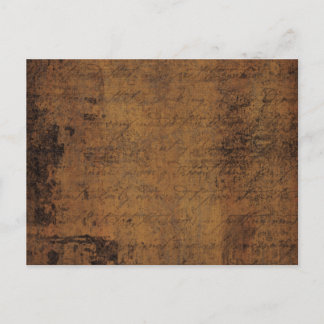 ヴィンテージ革 ポストカード