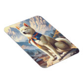 ヴィンテージ韓国人道イラストレーション マグネット (右側)