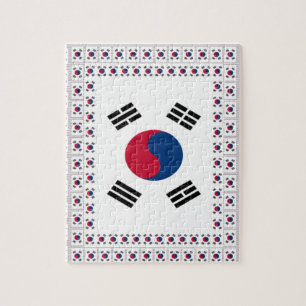 ヴィンテージ韓国 ジグソーパズル