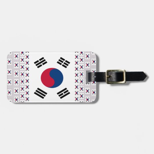 ヴィンテージ韓国 ラゲッジタグ (正面横)