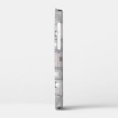 ヴィンテージ音楽カセットテープルックケースメイトiPhone  Case-Mate iPhoneケース (裏面 / 左)