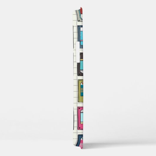 ヴィンテージ音楽カセットデザイン Case-Mate iPhoneケース (裏面 / 右)