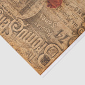 ヴィンテージ音楽カバー&バラシャビーシックデコップページ 薄葉紙 (詳細)