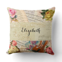 ヴィンテージ音楽シートおよび生け花