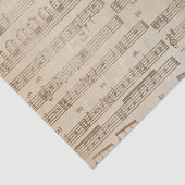 ヴィンテージ音楽シート 薄葉紙 (詳細)