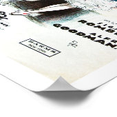 ヴィンテージ音楽ディナクト・ウォー・シュヴル… ポスター (角)