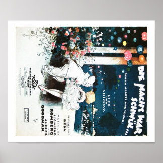 ヴィンテージ音楽ディナクト・ウォー・シュヴル… ポスター