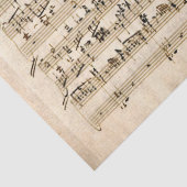 ヴィンテージ音楽手書きスコアノートDecompage T 薄葉紙 (詳細)