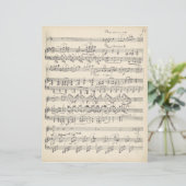 ヴィンテージ音楽手書きデカップスクラップブック (スタンド正面)