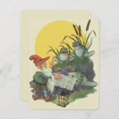 ヴィンテージ音楽雑誌カバーアート、Etude Frog Choir (正面/裏面)