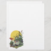 ヴィンテージ音楽雑誌カバーアート、Etude Frog Choir (正面/裏面)