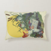 ヴィンテージ音楽雑誌カバーアート、Etude Frog Choir アクセントクッション (正面)