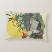 ヴィンテージ音楽雑誌カバーアート、Etude Frog Choir アクセントクッション (裏面)