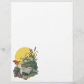 ヴィンテージ音楽雑誌カバーアート、Etude Frog Choir チラシ (裏面)