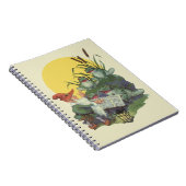 ヴィンテージ音楽雑誌カバーアート、Etude Frog Choir ノートブック (右側)