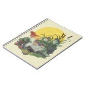 ヴィンテージ音楽雑誌カバーアート、Etude Frog Choir ノートブック (左側)