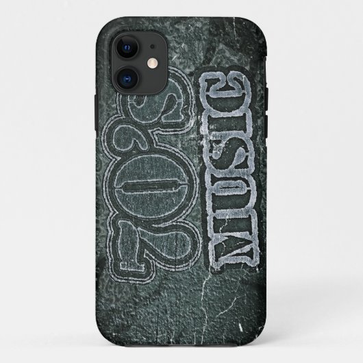 ヴィンテージ音楽70年代のグラフィック・デザイン Case-Mate iPhoneケース (裏面)