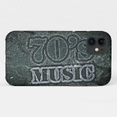 ヴィンテージ音楽70年代のグラフィック・デザイン Case-Mate iPhoneケース (裏面(横))