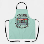 ヴィンテージ音楽 エプロン (正面)