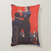 ヴィンテージ音楽、オーケストラの指揮 アクセントクッション (正面(垂直))