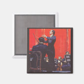 ヴィンテージ音楽、オーケストラの指揮 マグネット (正面/裏面)