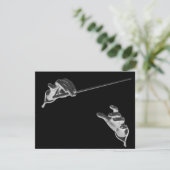 ヴィンテージ音楽、カラオケ誕生日パーティーへの招待 招待状 (スタンド正面)