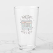 ヴィンテージ音楽 タンブラーグラス (裏面)