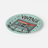 ヴィンテージ音楽 ペーパープレート (アングル)