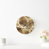 ヴィンテージ音楽 ラウンド壁時計 (ホーム)