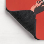 ヴィンテージ音楽、指揮者の手がバトンを持つ マウスパッド (コーナー)