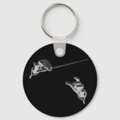 ヴィンテージ音楽、指揮者の手 – バトン キーホルダー (正面)