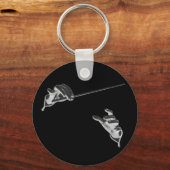 ヴィンテージ音楽、指揮者の手 – バトン キーホルダー (正面)