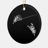 ヴィンテージ音楽、指揮者の手 – バトン セラミックオーナメント (左)