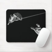 ヴィンテージ音楽、指揮者の手 – バトン マウスパッド (マウス)