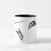 ヴィンテージ音楽、指揮者の手 – バトン マグカップ (中央)