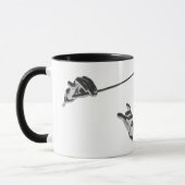 ヴィンテージ音楽、指揮者の手 – バトン マグカップ (左)