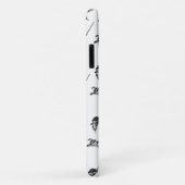 ヴィンテージ音楽、指揮者の手 – バトン Case-Mate iPhoneケース (裏面/右)