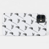 ヴィンテージ音楽、指揮者の手 – バトン Case-Mate iPhoneケース (裏面(横))