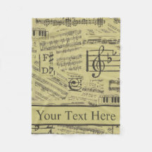 ヴィンテージ音符パターン音楽テーマミュージシャン