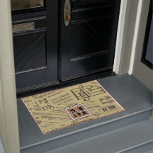 ヴィンテージ音符ミュージシャンモノグラム