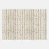 ヴィンテージ音符 ラッピングペーパーシート (正面2)