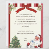 ヴィンテージ韻兄弟姉妹クリスマスサンタレター (正面)