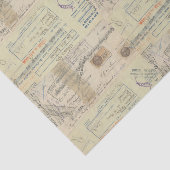 ヴィンテージ領収書 薄葉紙 (詳細)