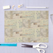 ヴィンテージ領収書 薄葉紙 (クラフト)